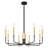 Roxsanne 8 Light Dimmable Classic / Traditional Chandelier Rustic Linear Candle-Style Kitchen Island Light Fixture-400281901-364436819