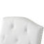 Chaise parsons rembourrée en lin Gadsden-946585127