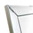 Patrie Glass Frame Rectangle Wall and Freestanding Mirror