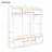 79.1"Wide Modern Hall Tree with Shoe Storage, 8 Cubbies, 7 Coat Hooks & Adjustable Shelf-702305038