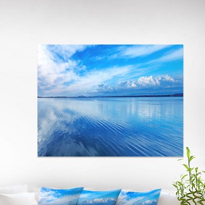 " Sunset Blue Panoramic Landscape "