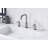 Kree Collection Two-Handle 6" to 10" Widespread Lavatory Bathroom Faucet with Drain Assembly - Brushed Nickel-50898208