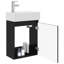 Single Bathroom Vanity with Ceramic Basin-1345671175