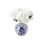 Hortensia H 10,5 po en céramique 4,25 po 4,25 * 4,25 * 4,25
