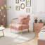 30″ W Accent Armchair with Cozy Pillow-107364740