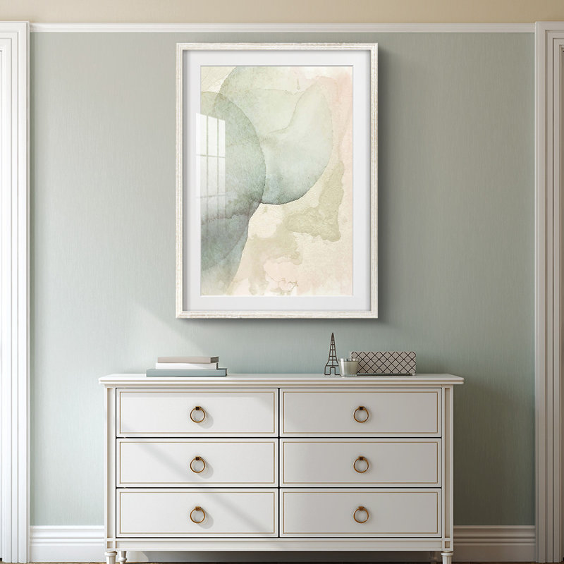 Softwash Abstract  II -Framed Print