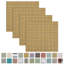 Serviettes de table 100% coton à imprimé multicolore-1948621626
