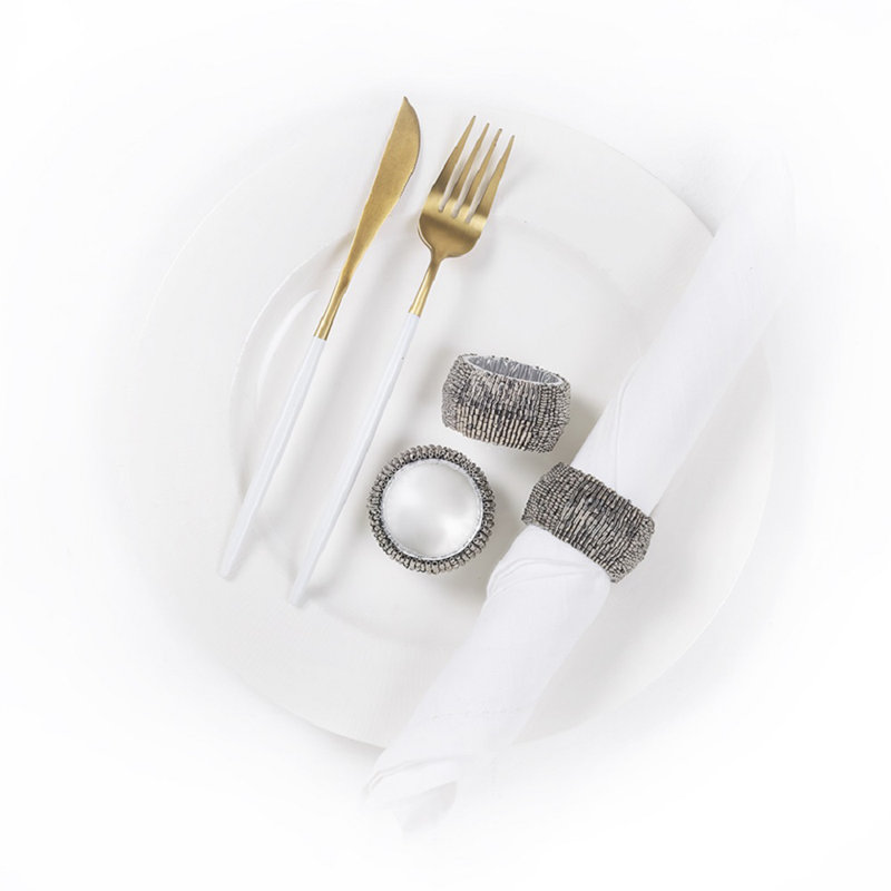 Napkin Ring, Antique Silver
