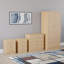Tayce 4 Piece Bedroom Set (3 Drawer Bedside Chest X2, 5 Drawer Chest, 2 Door 2 Drawer Wardrobe)-249460073