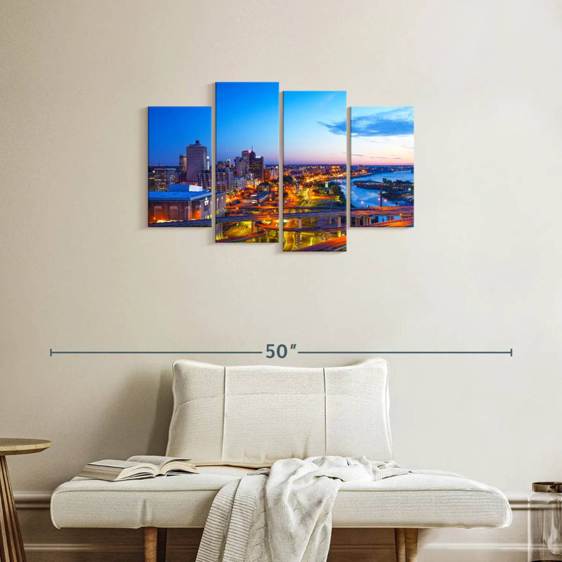 Senne Memphis Highways, 22" H x 36" W