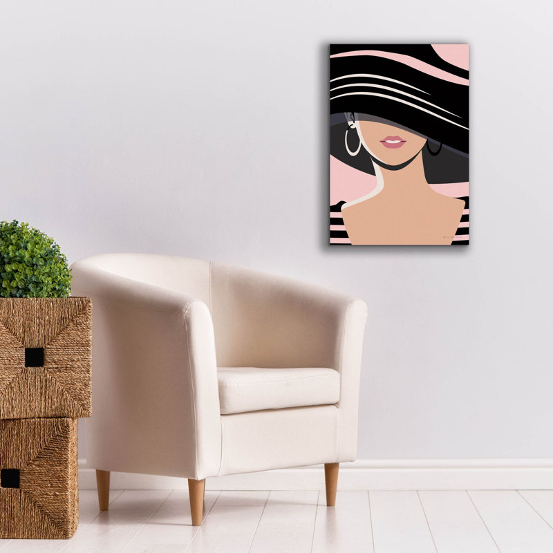"Epic Graffiti" Beach Chic 3 Blush "par Omar Escalante, art mural sur toile, H 26 po x l 18 po