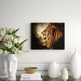 Epic Lion Profile Print
