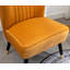 Contemporary Upholstered Accent Chair With Comfortable Padding, Luxurious Interior, And Solid Wood Legs For Modern Living Spaces-888738390