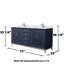 Ensemble de meuble-lavabo double 72 po Marlena_ Marbre de Carrare blanc-79721183-79721184