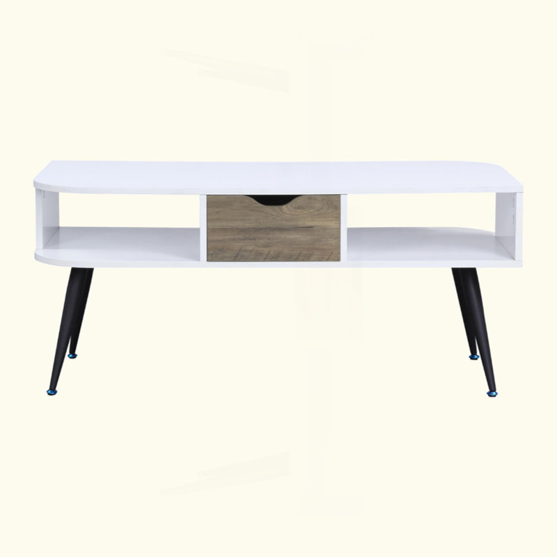Rectangular Coffee Table With 1 Storage Drawer