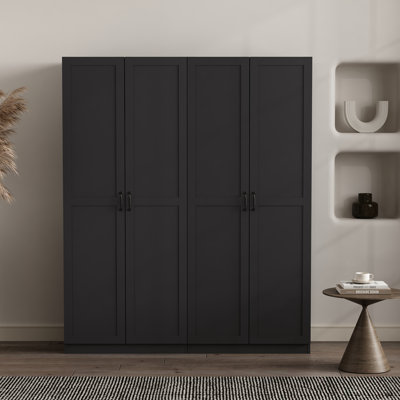 Cornelia Modern Storage Closet with 7 Adjustable Shelves