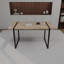 Ensemble de table à manger moderne 5 pièces, bois aggloméré, style industriel pour la cuisine