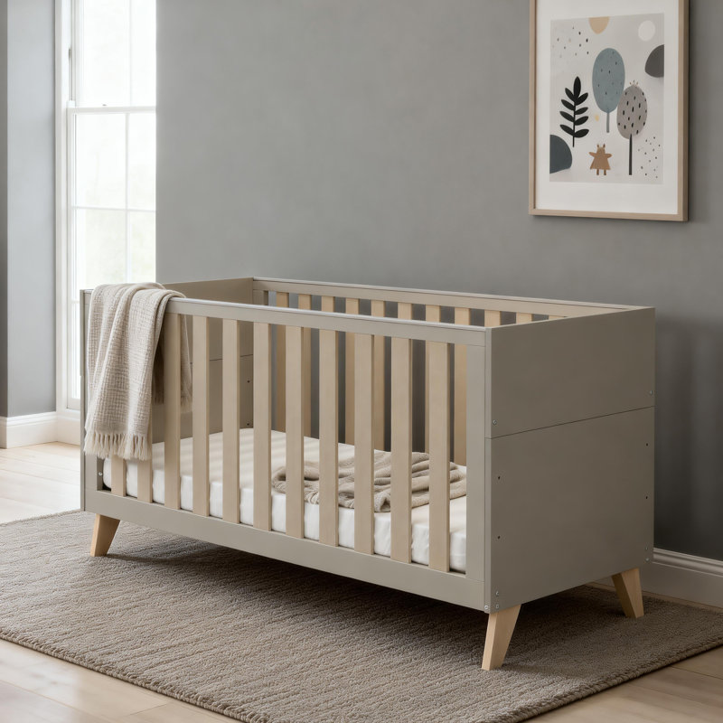 Babymore Dante 3 Piece Nursery Room Set - Cashmere