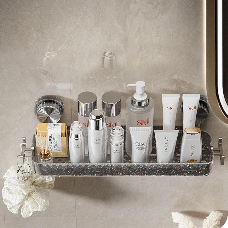 Support de douche à ventouse, Gris