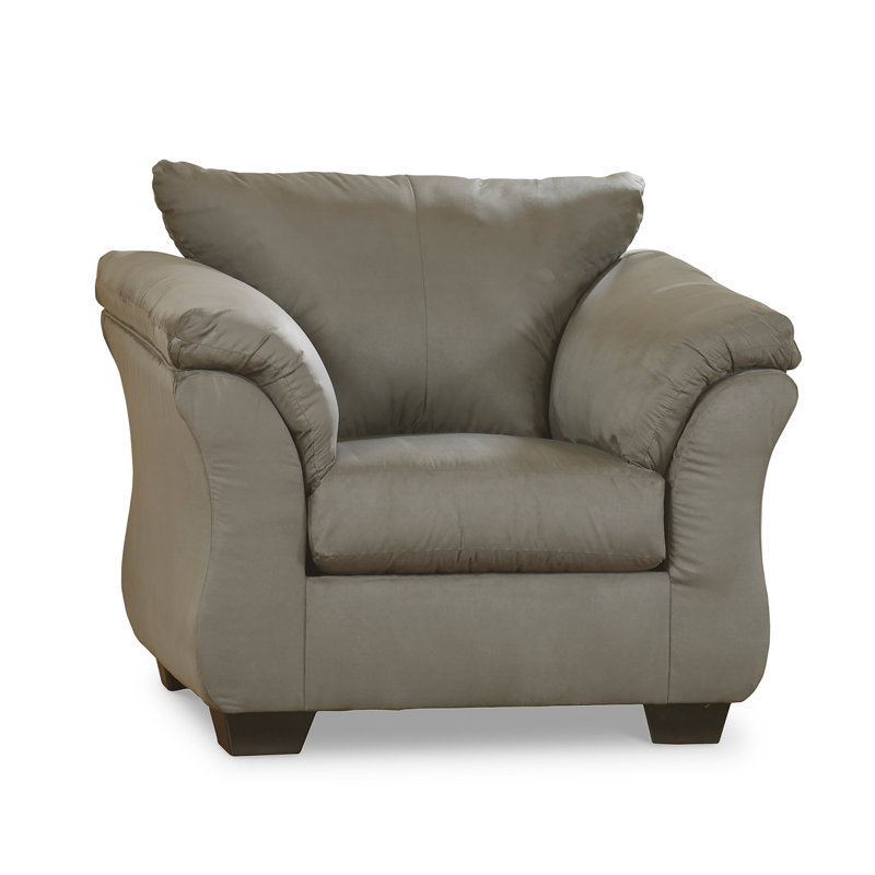 Darcy Upholstered Armchair, Cobblestone