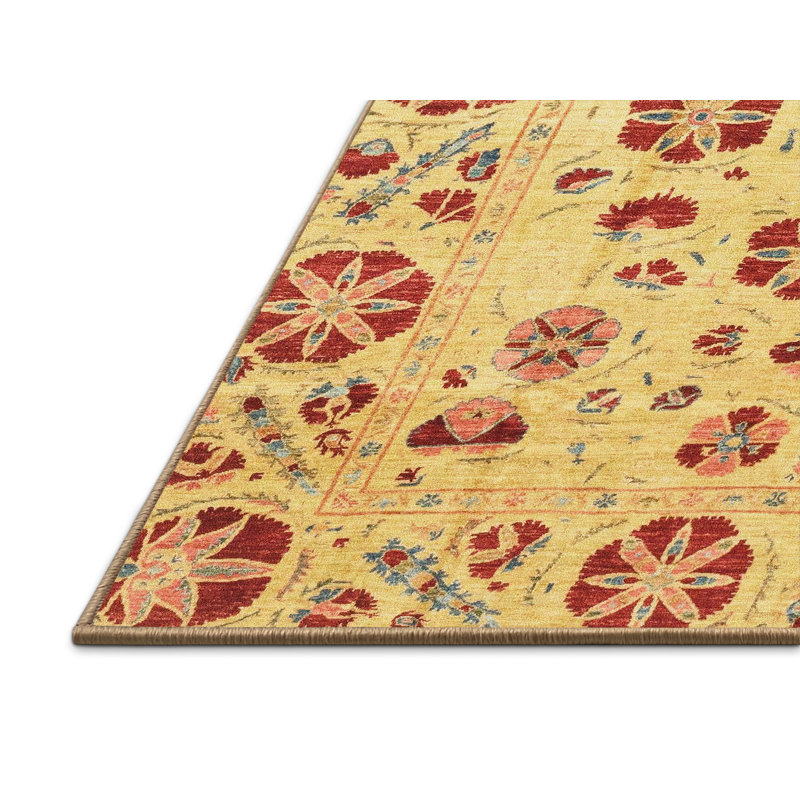 Abstract Indoor Rug, Rectangle 7' x 9'