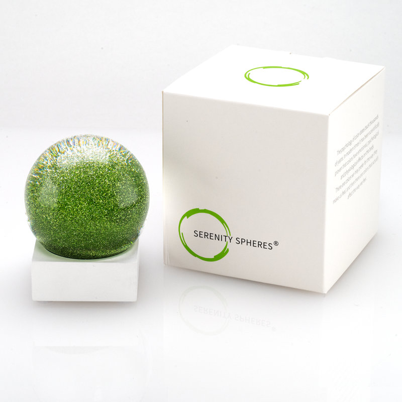 Serenity Sphere, Green;White