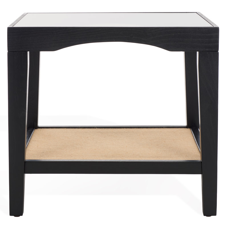 Table d'appoint Tamilla, Noir, noir, noir, noir