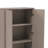 Ella 32" Modern Accent Cabinet with Adjustable Shelves in Mocha-2001403418