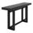 59.1'' Pine Veneer Entryway Table, Triple Rectangle Console Table, Extra Long Sofa With Adjustable Feet For Hallway, Living Room-1894724180
