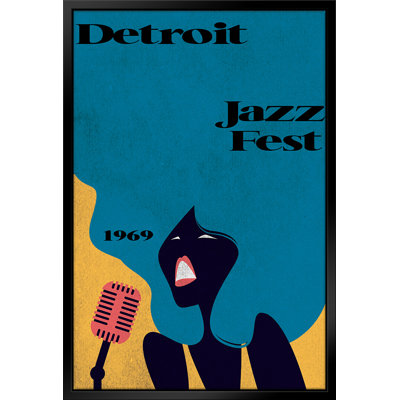 «Detroit Jazz Fest» par Stanley Print House - on