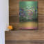 Art mural en métal de luxe «Windflowers» par Cesare Bellassai, 12 po x 16 po-102866237
