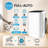 2.8 Cu.Ft Full Automatic Portable Washer With 4 Wash Programs 4 Water Levels & 3 Temps & Drain Pump-115236515