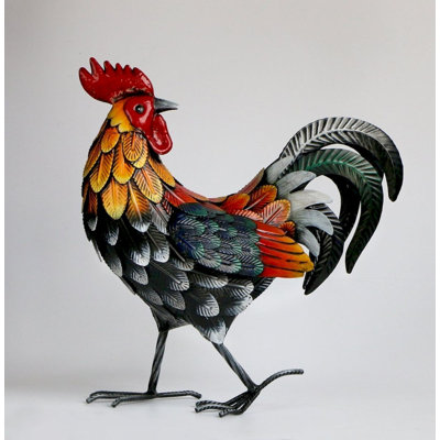 Statue de jardin coq Kajuana