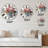 Maison Des Fleurs I - Farmhouse Wall Clock-73175812