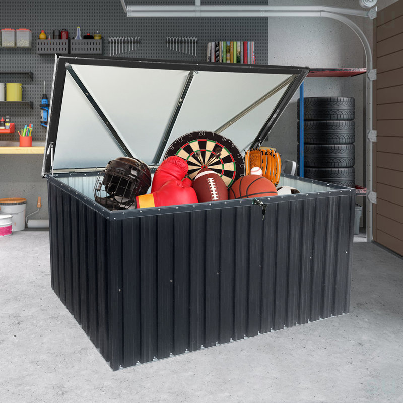 Boîte de rangement en métal