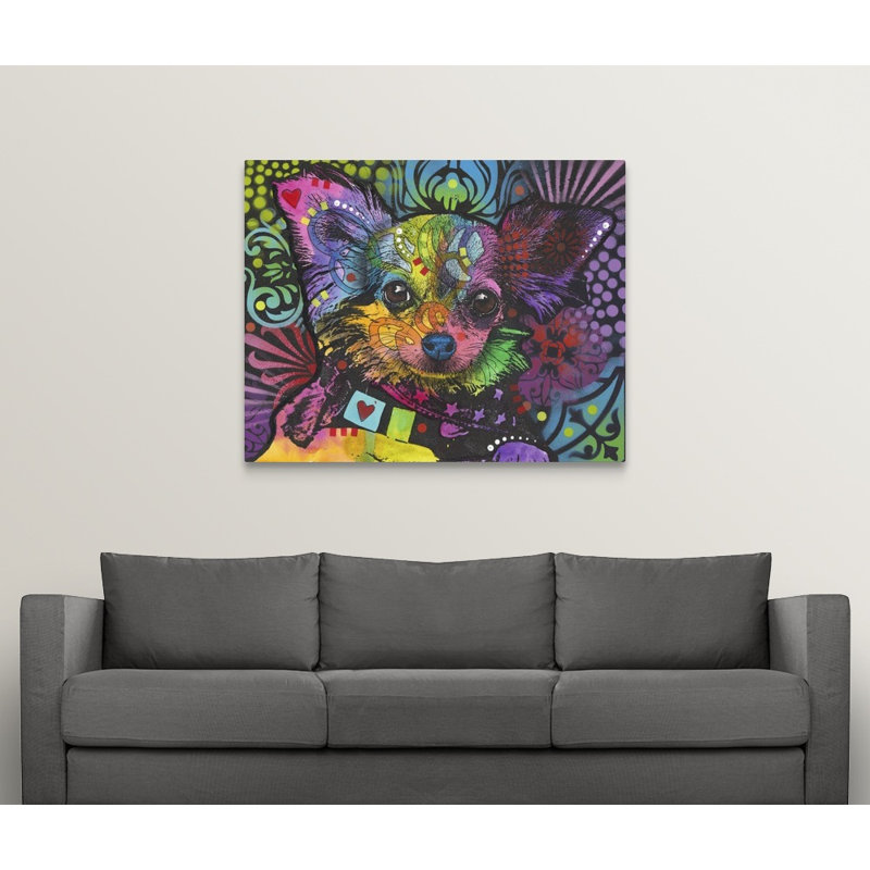 Chi Chi par Dean Russo - impression, H 38 po x l 48 po x P 1,5 po, Toile