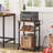 25.2'' H X 16.5'' W Mobile Printer Stand with Charging Station