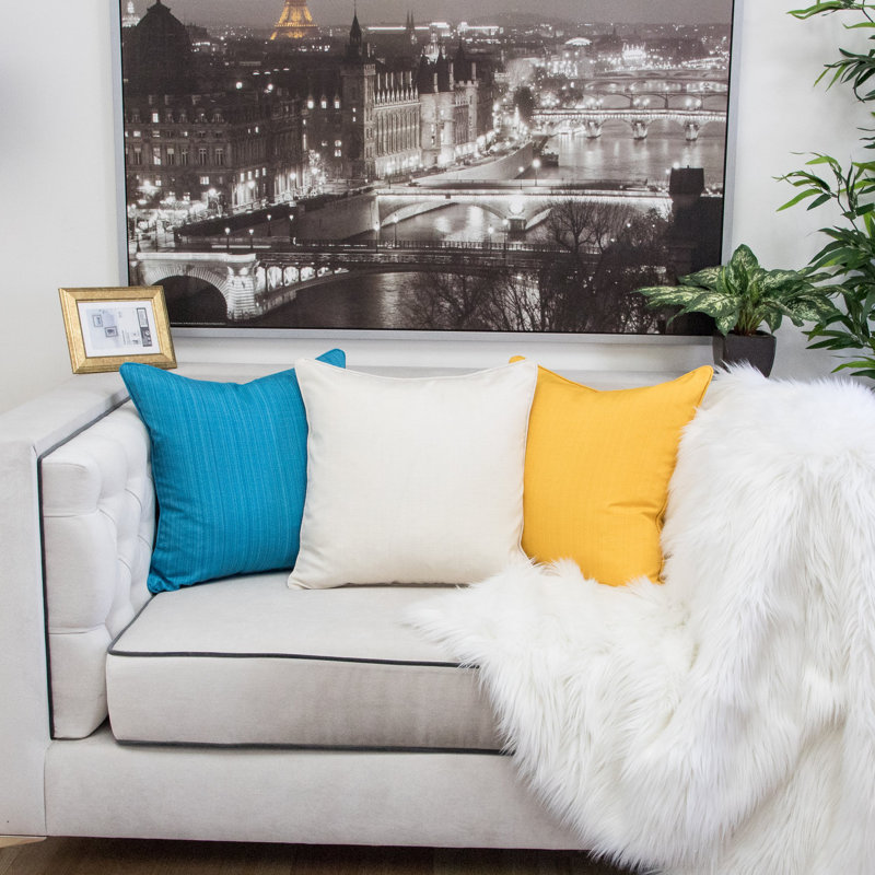 Throw Pillow, Yellow