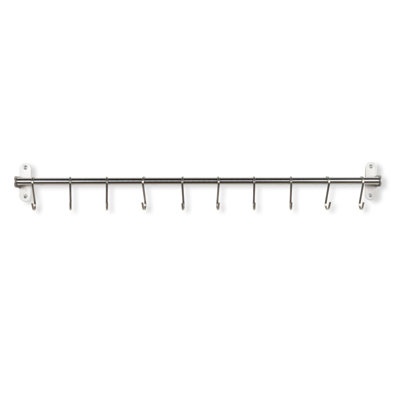 Boothe Metal Straight Wall Mounted Pot Rack