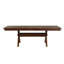 Table de salle à manger extensible avec tréteaux Karven