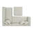 Kayelle Upholstered L-Shaped Sectional Reversible