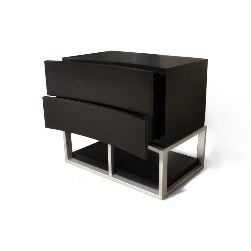 Lemkul 70cm W Bedside Table