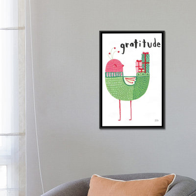 « christmas tweets iv » par melissa averinos, impression sur toile