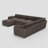 137.8" W U-Shaped Modular Sectional -574073011