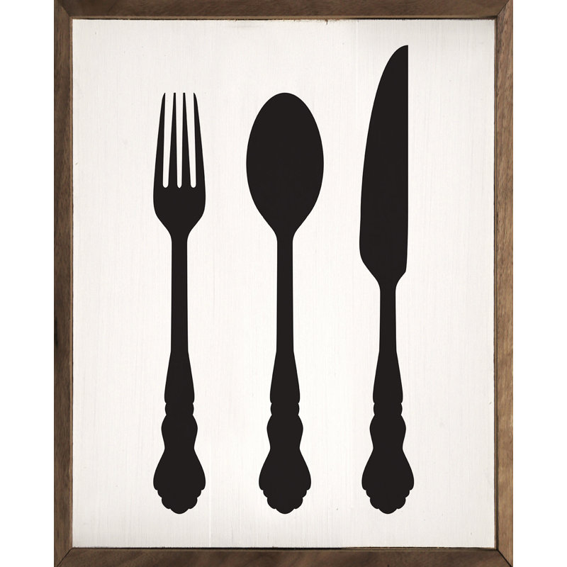Silverware, H 40 po x l 32 po