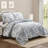 Garden Toile 3-Piece Reversible Quilt Set-107487580-107487581