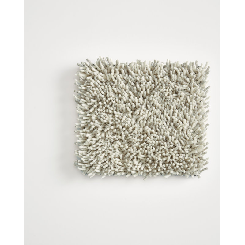 Gravel Solid Colour Shag Area Rug, Rectangle 200 x 300cm