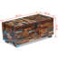 Chicopee Solid Wood Four Leg Coffee Table with Storage-92952838