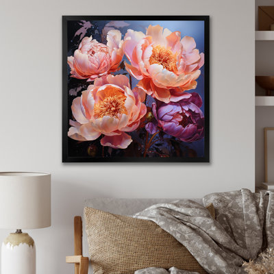 " Peach Peonies Dreams "
