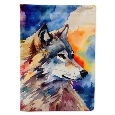 Drapeau pour animal à double face H 40 po x l 28 po